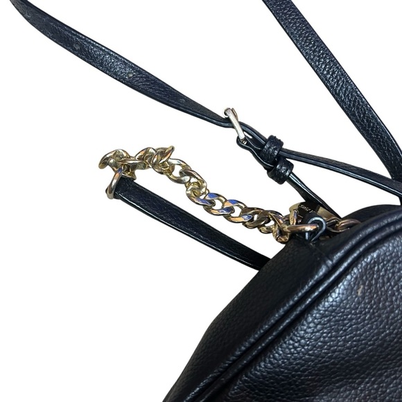 Michael Kors Black Crossbody Bag with Gold Logo - Picture 5 of 7
